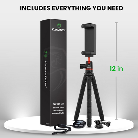 TriFlex Mini Flexible Phone Tripod – KobraTech