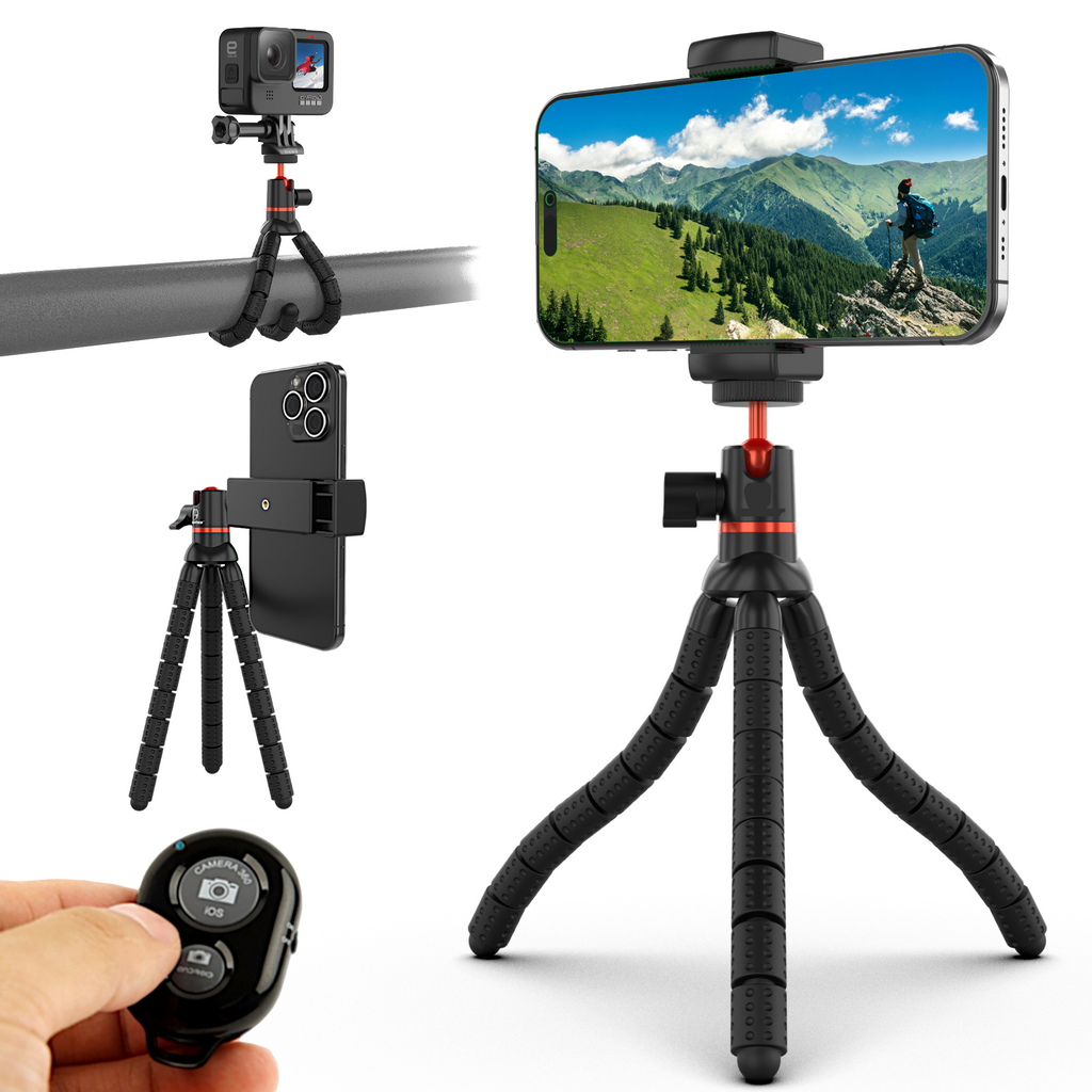 TriFlex Mini Flexible Phone Tripod – KobraTech - Main Image