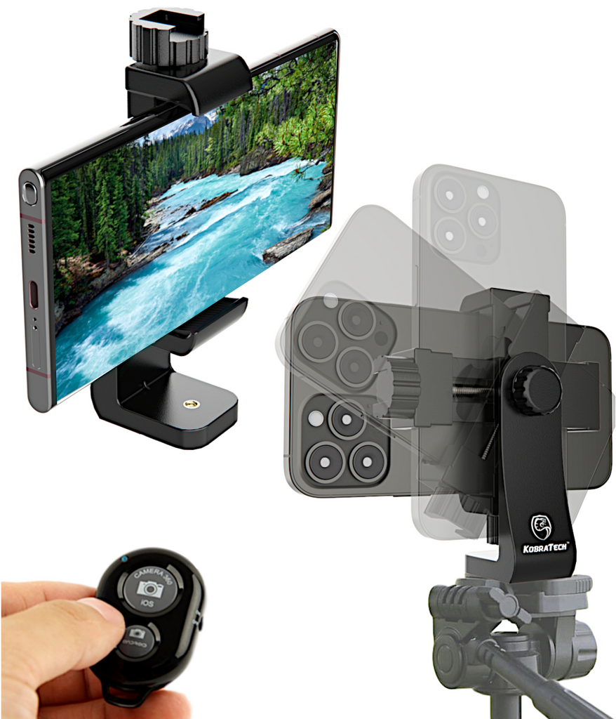 UniMount 360 Phone Tripod Mount Remote – KobraTech