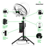 kobratech milite rgb ring light tripod stand features