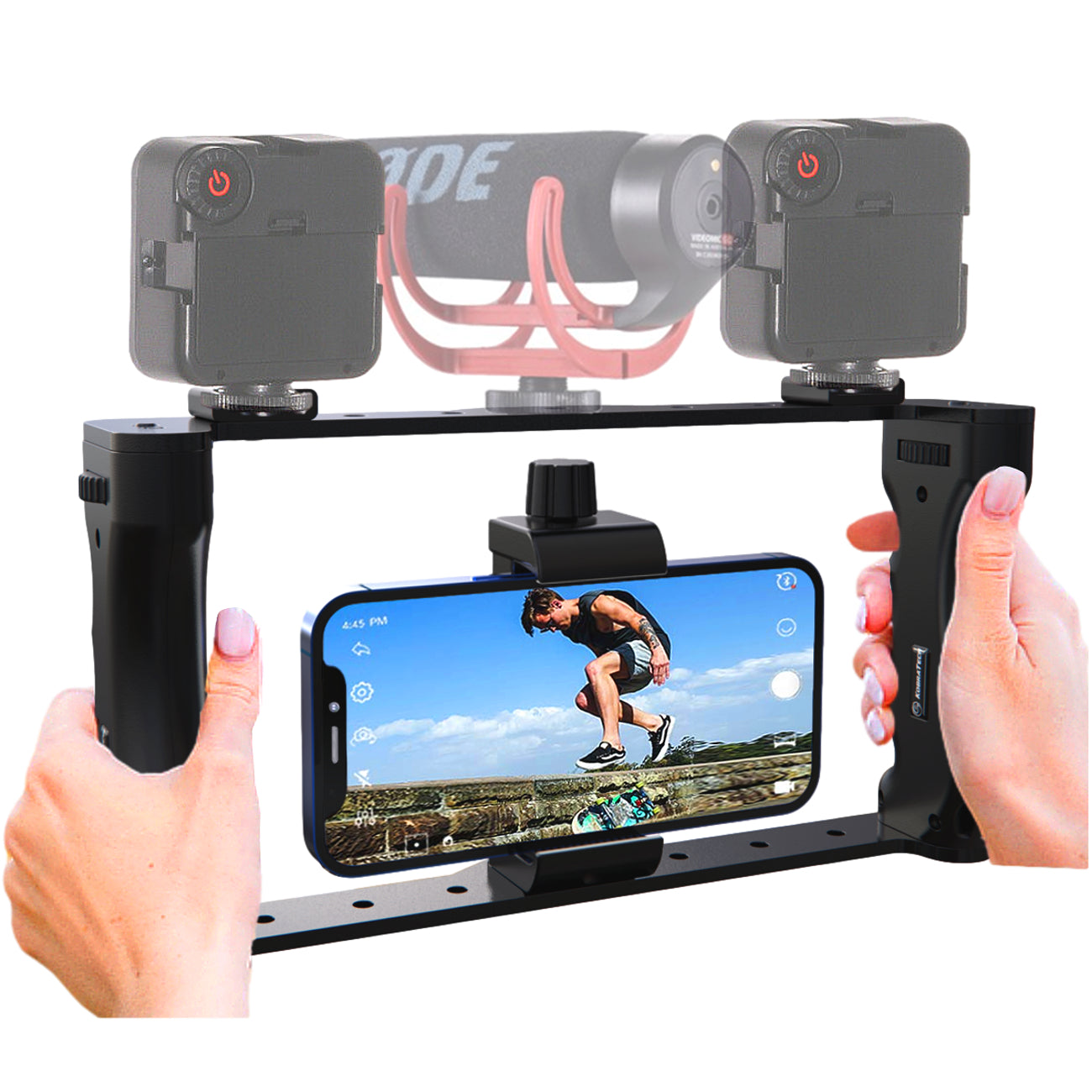 Video Recording Phone Filming Stabilizer Video Camera Cage