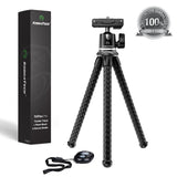kobratech triflex pro flexible smartphone tripod for phone and camera with bluetooth remote shutter